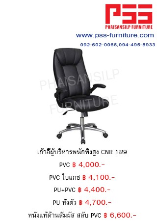 เก้าอี้พนักพิงสูง CNR 189