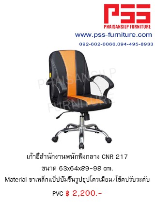 เก้าอี้พนักพิงกลาง CNR 217