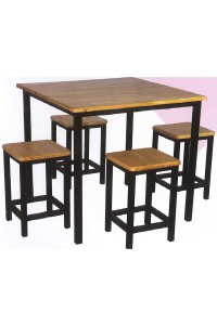 DG/TT-PR75x75,โต๊ะขาโล่งหน้าไม้ยาง,โต๊ะกินข้าว,โต๊ะยาวไม้,โต๊ะไม้,โต๊ะไม้ยางพารา,โต๊ะยางพารา,โต๊ะขาโล่ง,โต๊ะ,table